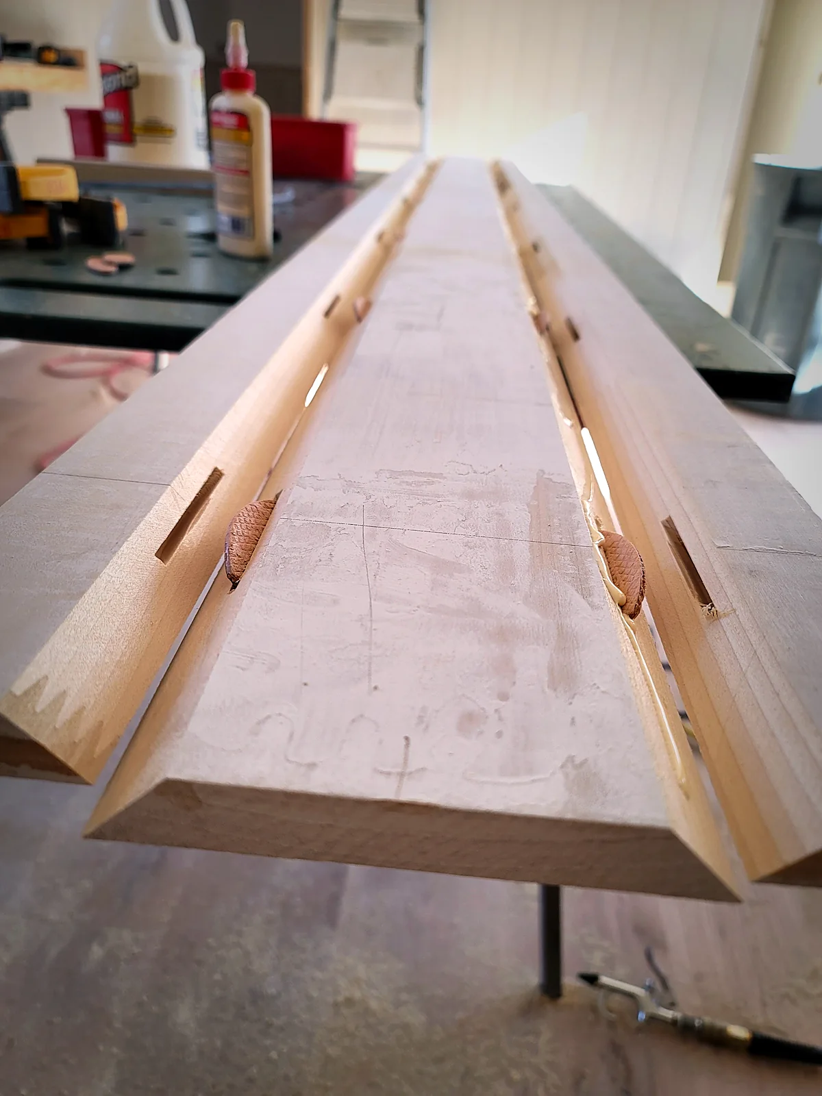 Millwork joinery detail, work completed with Finish Point Trim and Millwork