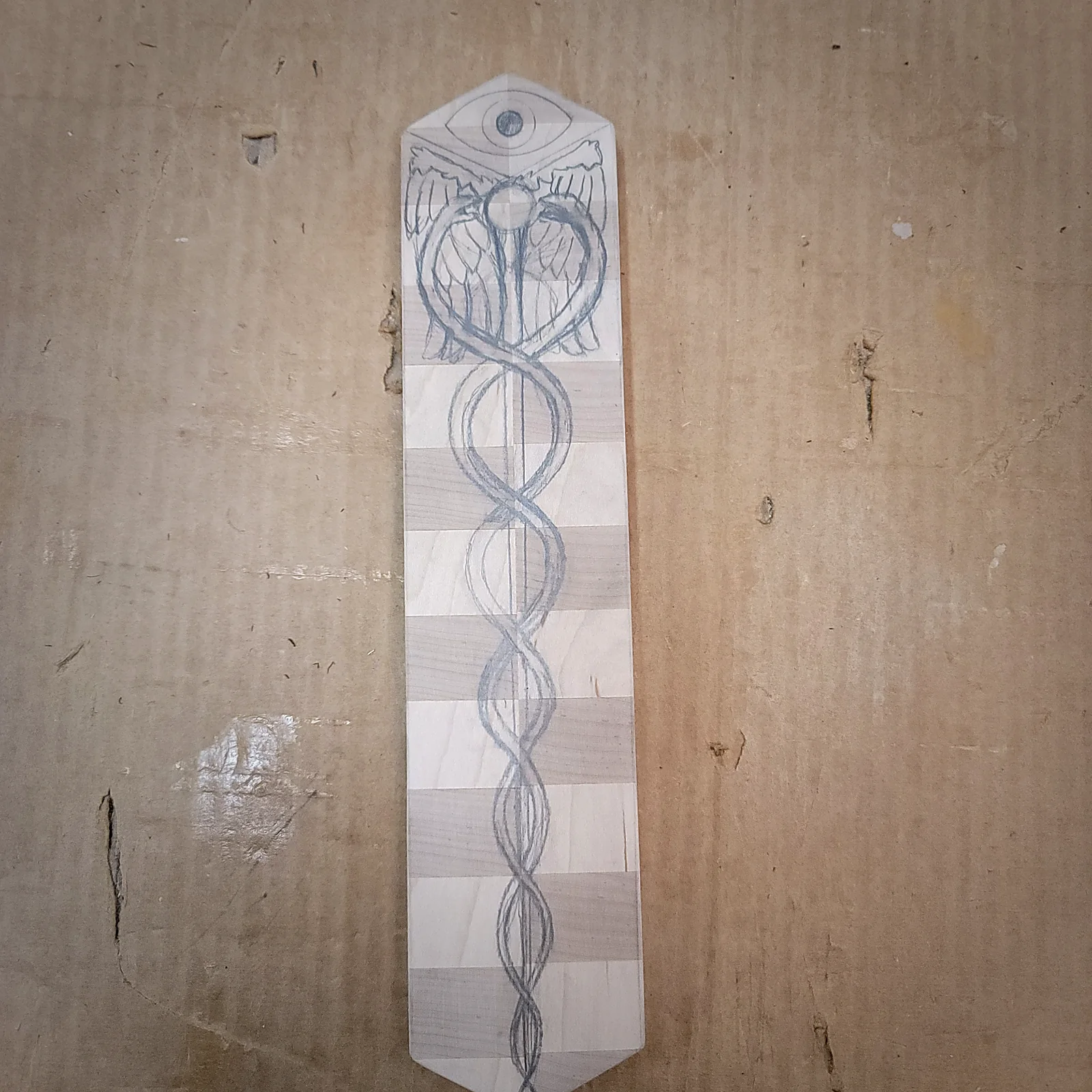 Pencil design sketch